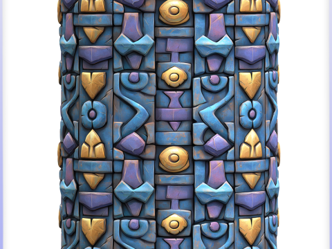 Stylized Wall Seamless Texture CG Dokuları