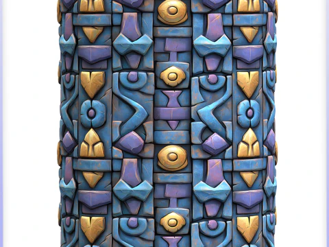 Stylized Wall Seamless Texture CG Textures