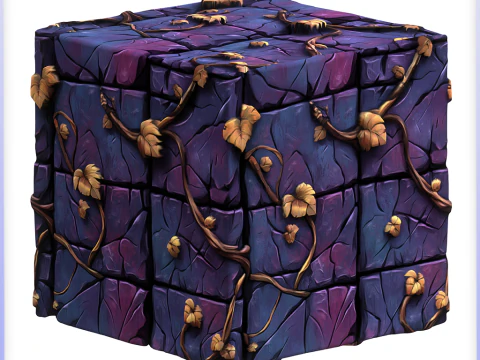 Stylized Wall Seamless Texture CG Textures