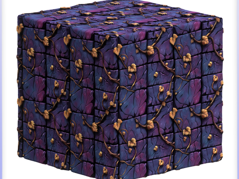 Stylized Wall Seamless Texture CG टेक्स्चर्स