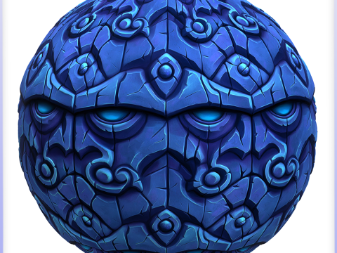 Stylized Wall Seamless Texture CG Textures