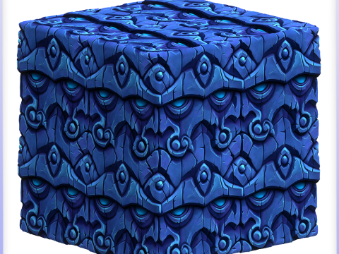 Stylized Wall Seamless Texture CG Textures