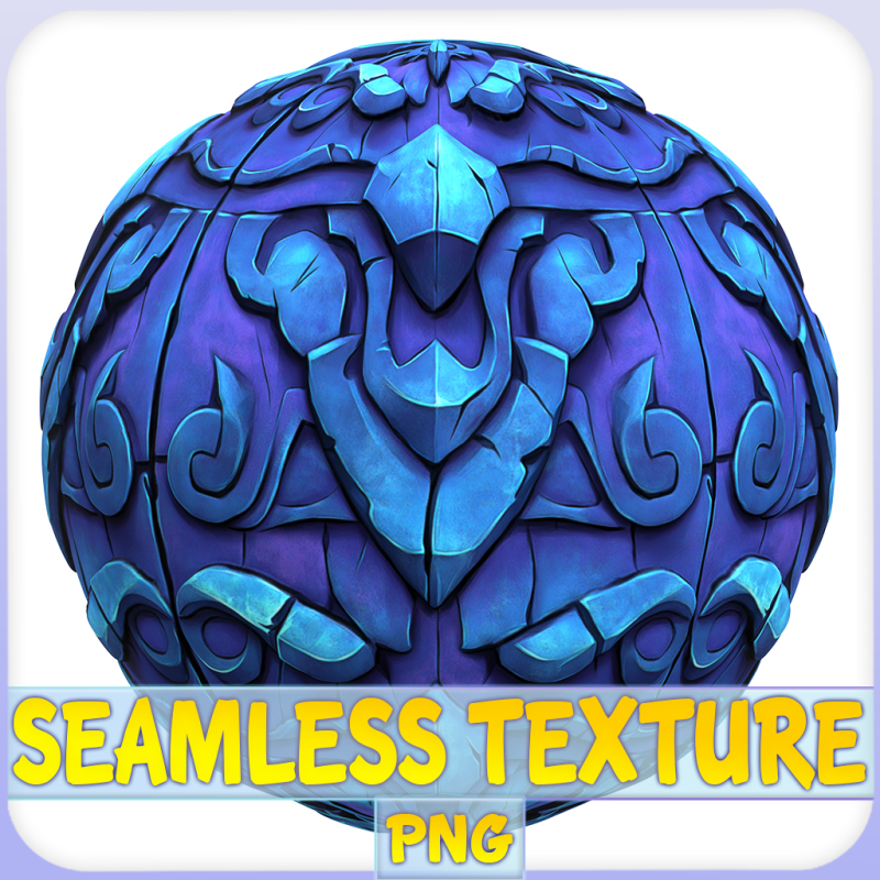 Stylized Wall Seamless Texture CG Tekstury .c4d .max .obj .3ds .fbx .stl .blend