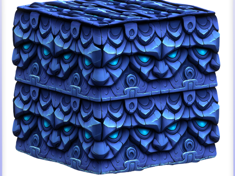 Stylized Wall Seamless Texture CG Textures
