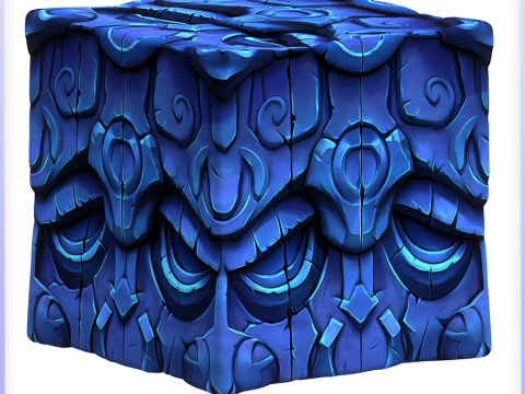 Stylized Wall Seamless Texture CG Текстури
