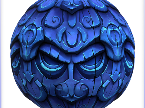 Stylized Wall Seamless Texture CG Текстури