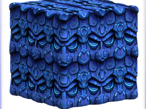 Stylized Wall Seamless Texture CG Текстури
