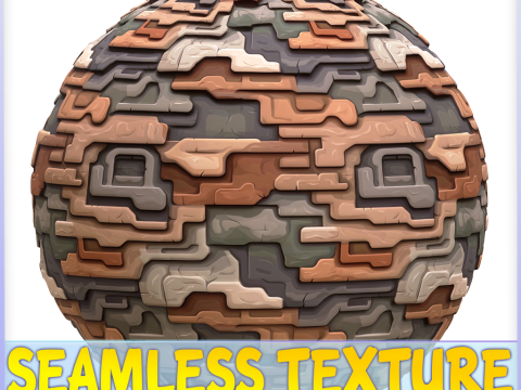 Stylized Wall Seamless Texture CG Textures