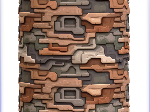 Stylized Wall Seamless Texture CG Dokuları