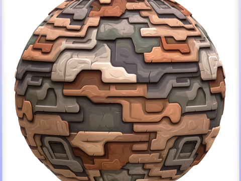 Stylized Wall Seamless Texture CG Dokuları