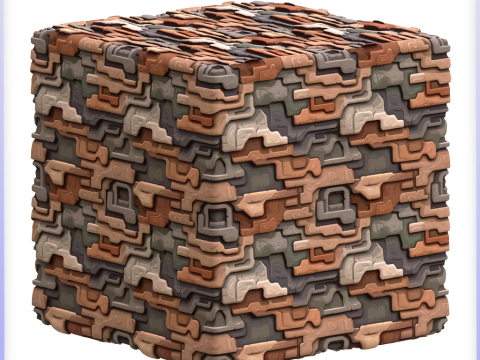 Stylized Wall Seamless Texture CG Dokuları