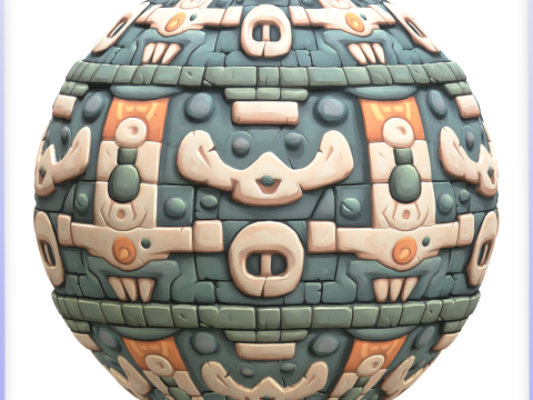 Stylized Wall Seamless Texture CG Dokuları