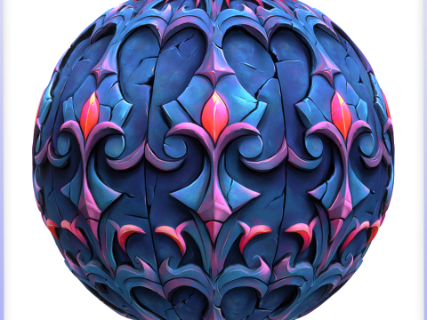 Stylized Wall Seamless Texture CG Texturen