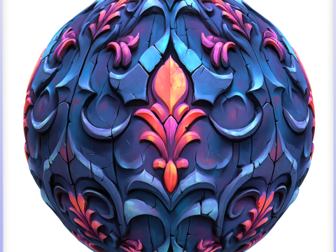 Stylized Wall Seamless Texture CG 纹理