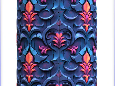 Stylized Wall Seamless Texture CG Textures