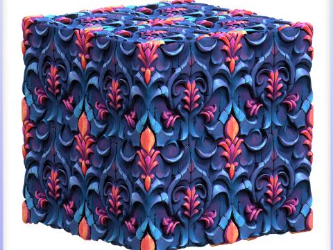 Stylized Wall Seamless Texture CG 纹理