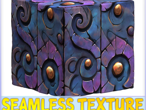 Stylized Wall Seamless Texture CG Textures