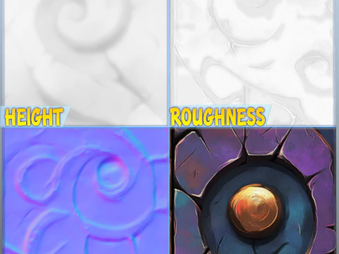 Struttura senza giunte della parete stilizzata CG Textures