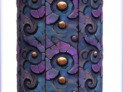 Stylized Wall Seamless Texture CG Textures