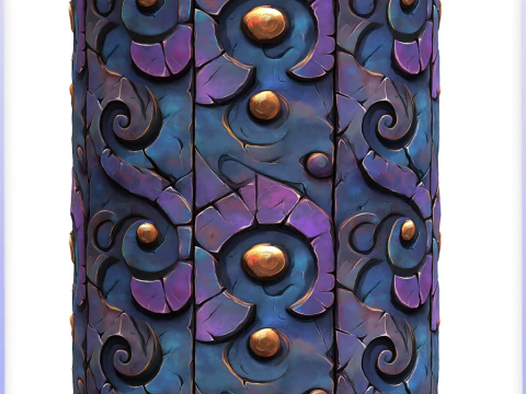 Struttura senza giunte della parete stilizzata CG Textures