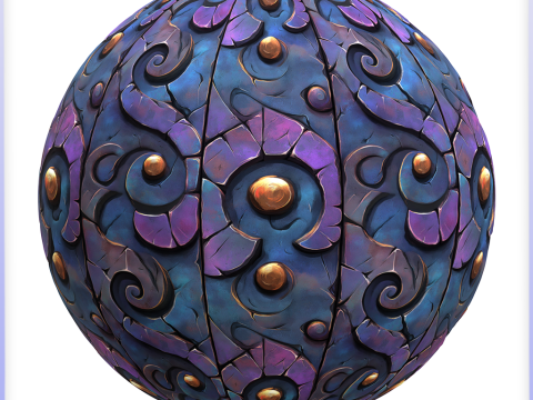 Stylized Wall Seamless Texture CG Textures
