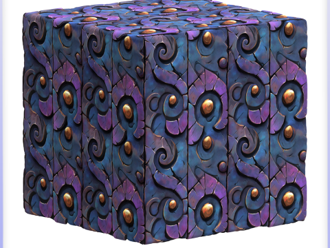 Stylized Wall Seamless Texture CG Textures