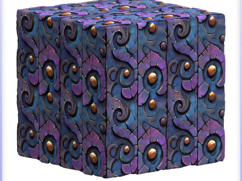 Struttura senza giunte della parete stilizzata CG Textures