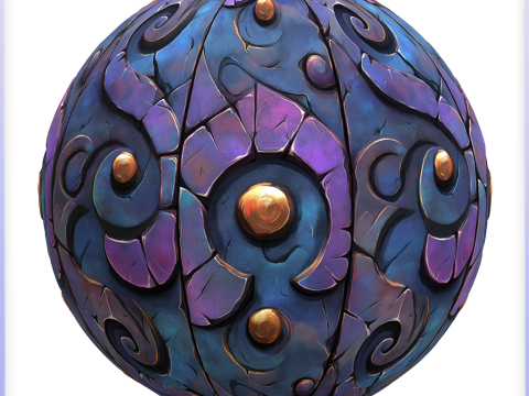 Stylized Wall Seamless Texture CG Textures