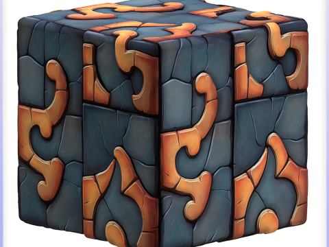 Stylized Wall Seamless Texture CG Textures