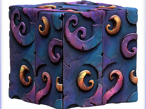 Stylized Wall Seamless Texture CG Textures