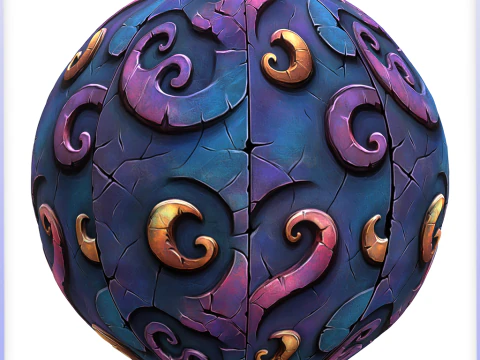 Stylized Wall Seamless Texture CG Textures