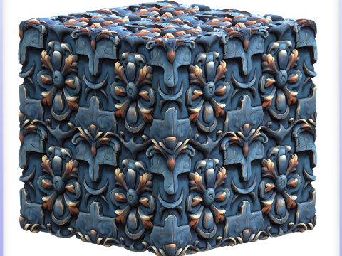 Stylized Wall Seamless Texture Texturas CG
