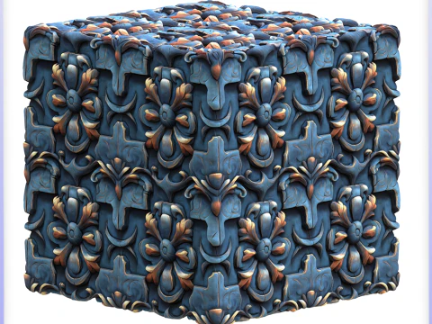 Stylized Wall Seamless Texture CG Textures