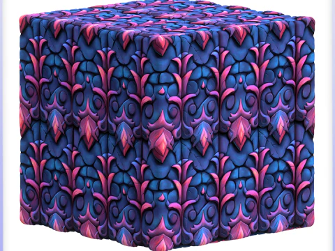 Stylized Wall Seamless Texture CG Textures