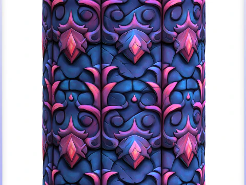 Stylized Wall Seamless Texture CG Textures