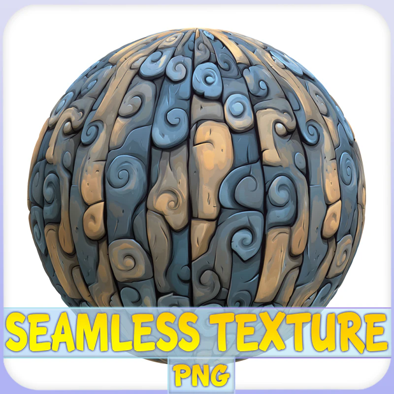 Stylized Wall Seamless Texture CG Textures .c4d .max .obj .3ds .fbx .stl .blend 