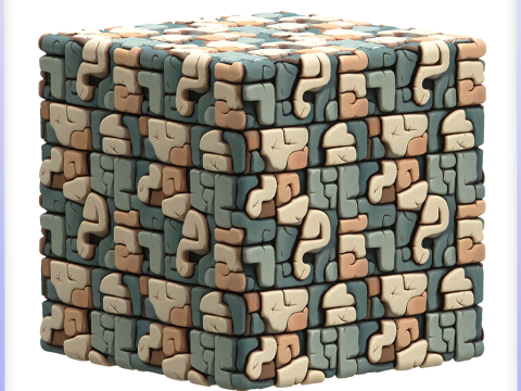 Stylized Wall Seamless Texture CG テクスチャ