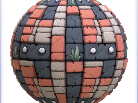 Stylized Wall Seamless Texture CG Textures