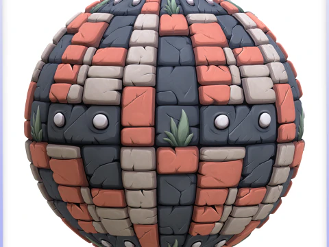 Struttura senza giunte della parete stilizzata CG Textures