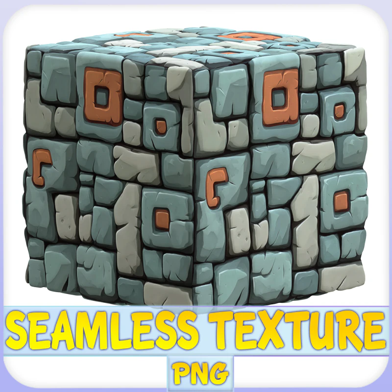 Stylized Wall Seamless Texture CG Textures .c4d .max .obj .3ds .fbx .stl .blend 