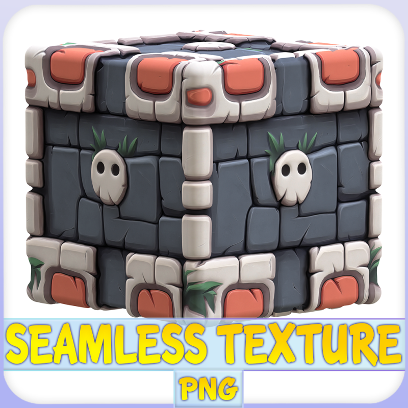 Stylized Wall Seamless Texture CG Текстури .c4d .max .obj .3ds .fbx .stl .blend
