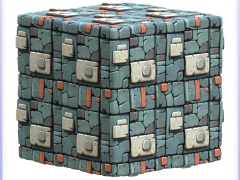 Stylized Wall Seamless Texture CG Textures