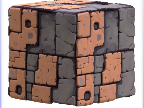 Stylized Wall Seamless Texture CG Textures