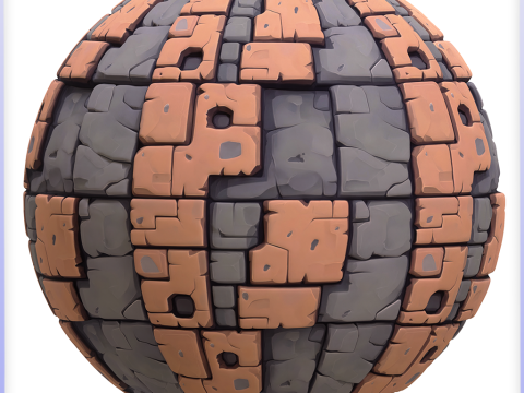 Stylized Wall Seamless Texture CG Dokuları
