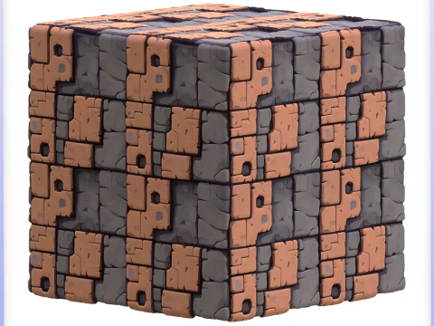 Stylized Wall Seamless Texture CG Textures