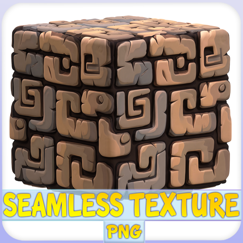 Stylized Wall Seamless Texture CG Texturen .c4d .max .obj .3ds .fbx .stl .blend 
