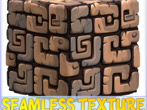 Stylized Wall Seamless Texture CG Dokuları