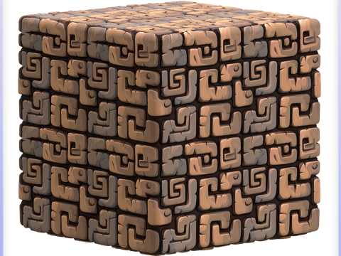 Stylized Wall Seamless Texture CG Texturen