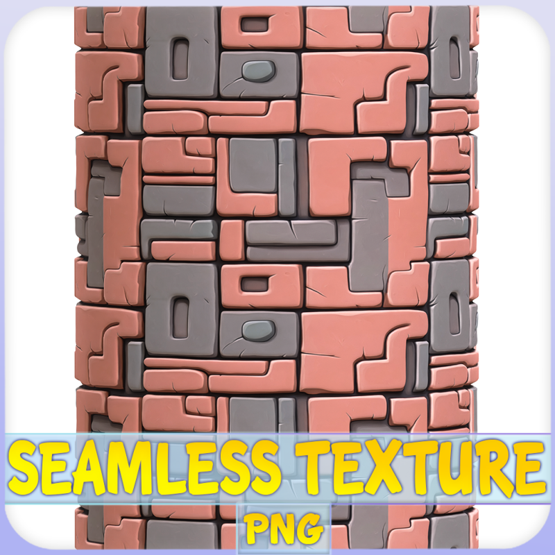 Stylized Wall Seamless Texture CG Texturen .c4d .max .obj .3ds .fbx .stl .blend