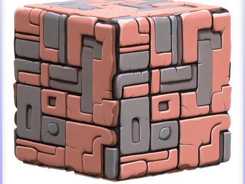 Stylized Wall Seamless Texture CG Texturen